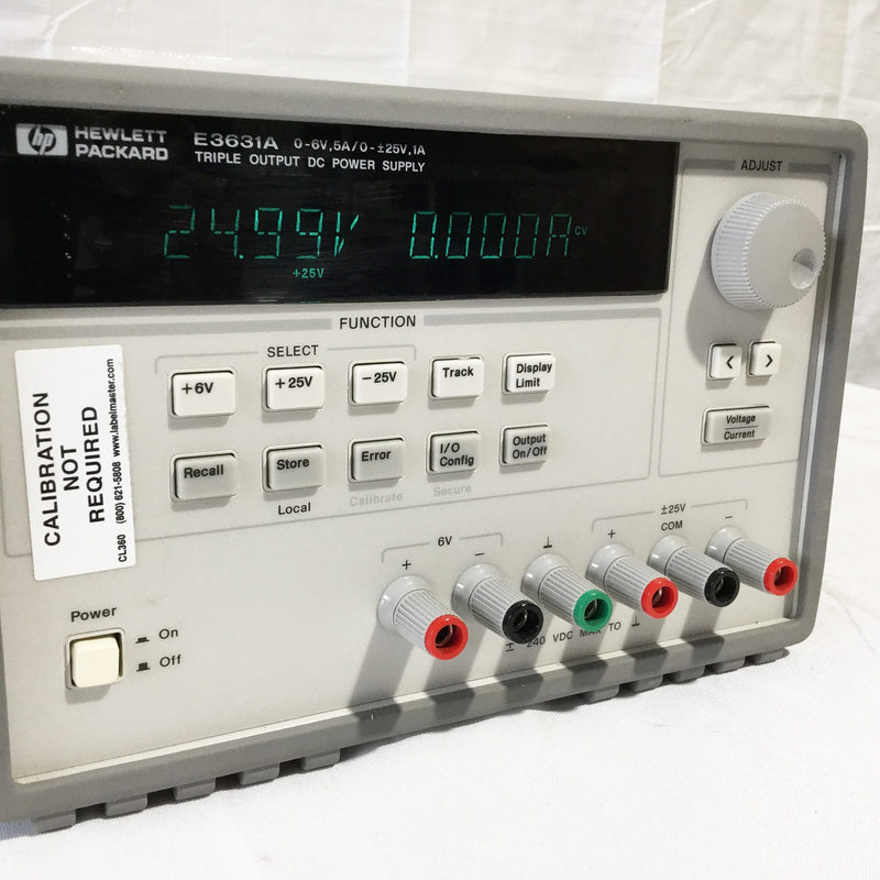 Agilent E 3631 A DC Power Supply