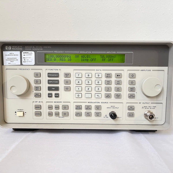 Agilent 8647 A Signal Generator