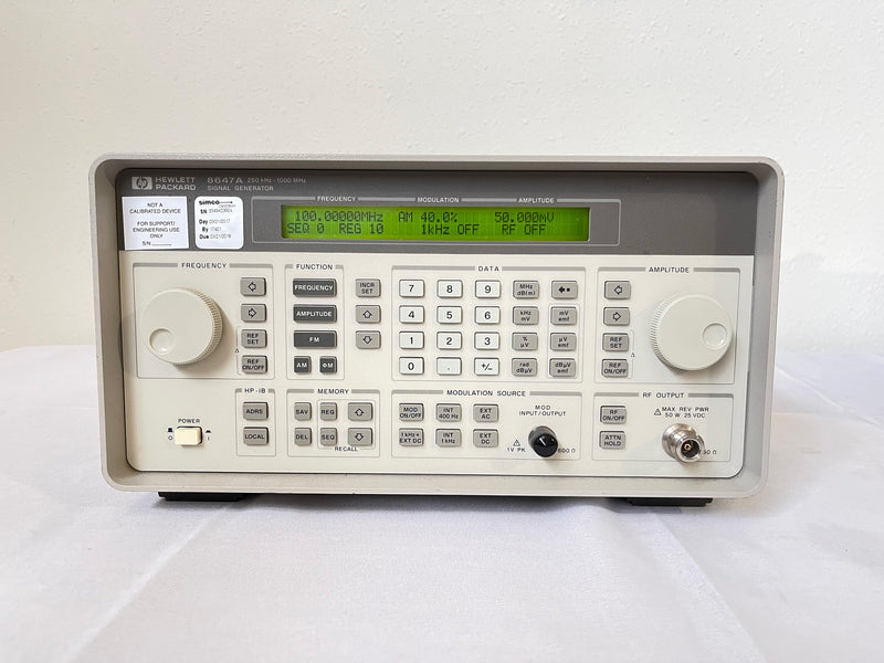 Agilent 8647 A Signal Generator