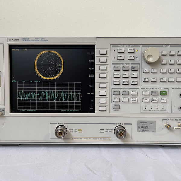 Agilent 8753 ES S-Parameter Network Analyzer