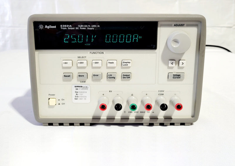 Agilent E 3631 A DC Power Supply