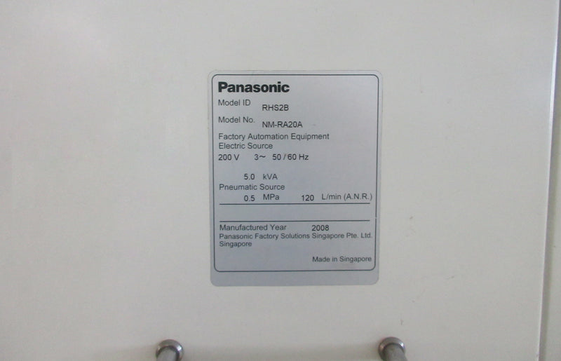 Panasonic NM-RA 20 A Insertion Machine