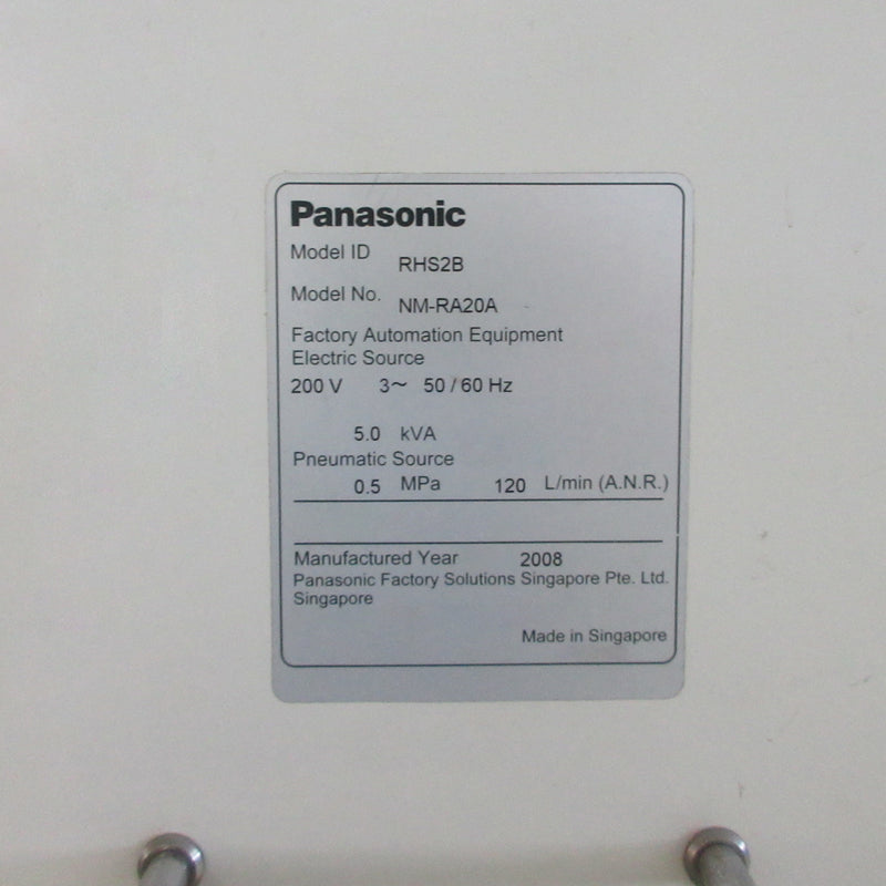 Panasonic NM-RA 20 A Insertion Machine