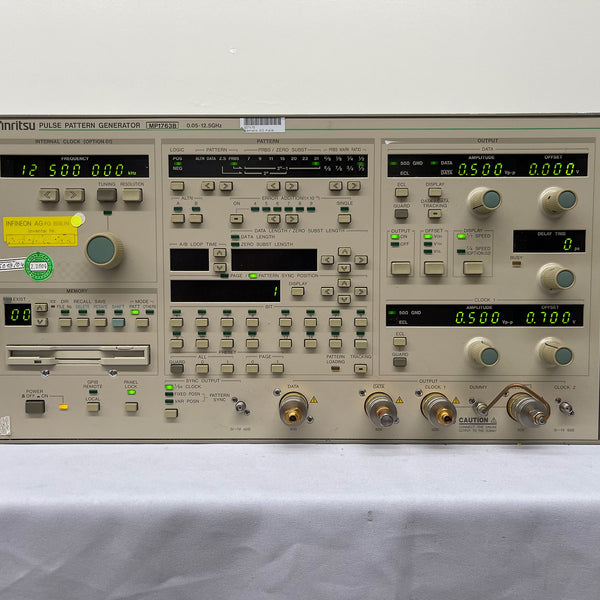 Anritsu MP 1763 B Pulse Pattern Generator