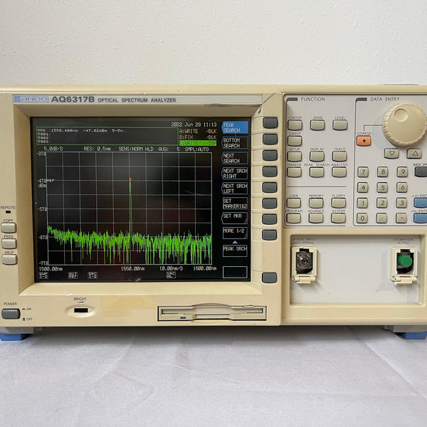 Ando AQ 6317 B Optical Spectrum Analyzer