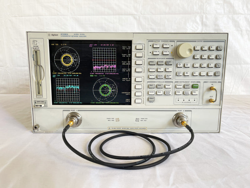 Agilent 8720 ES S-Parameter Network Analyzer