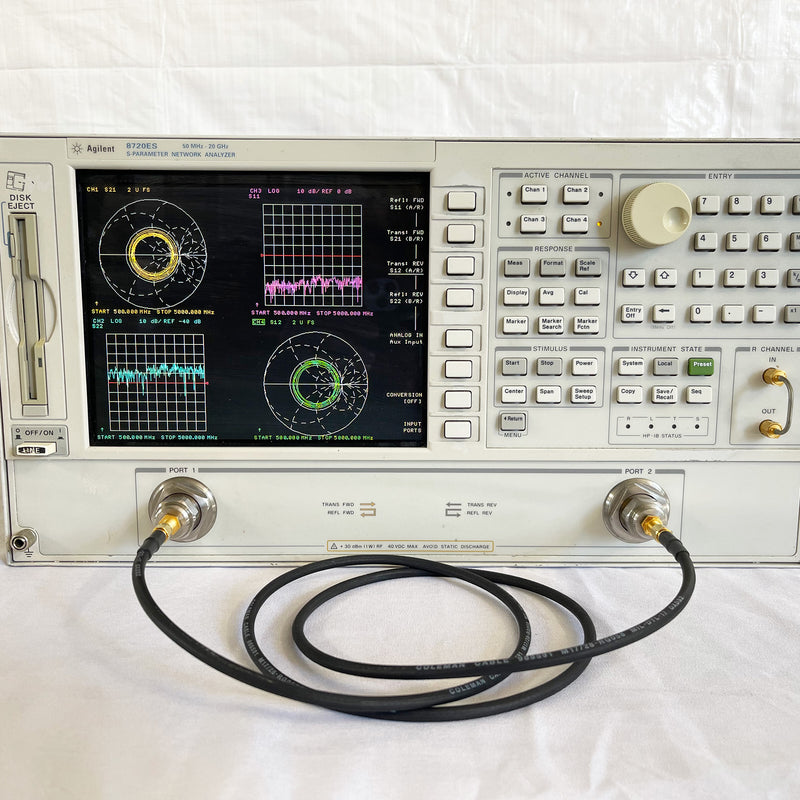 Agilent 8720 ES S-Parameter Network Analyzer