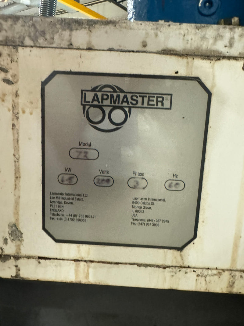 Lapmaster 72 Continuous Polisher