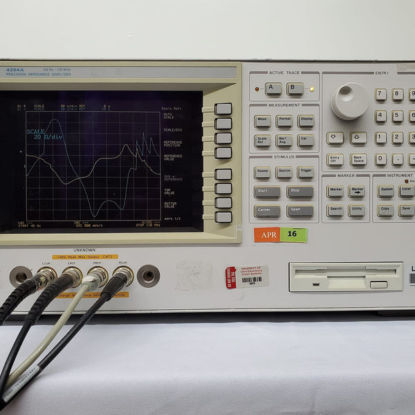 Agilent 4294 A Precision Impedance Analyzer