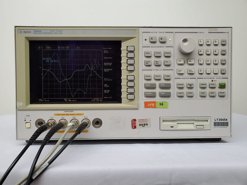 Agilent 4294 A Precision Impedance Analyzer