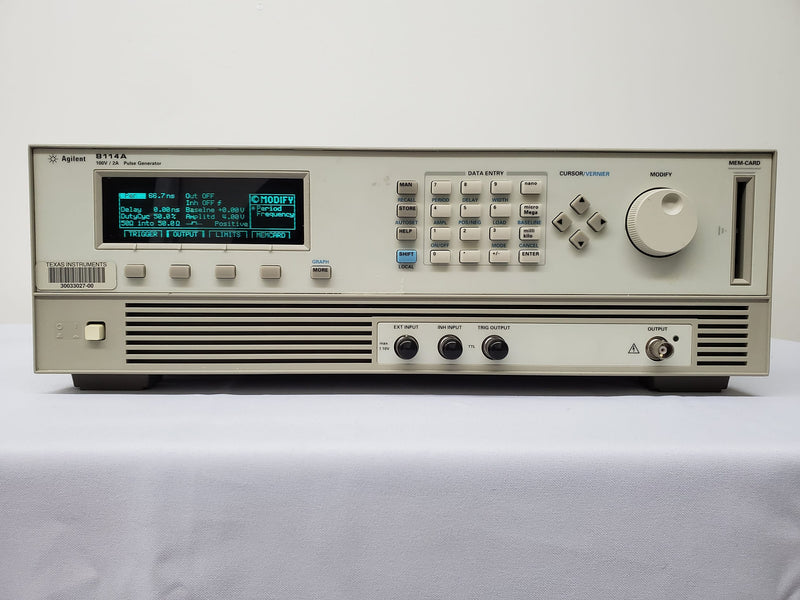 Agilent 8114 A Pulse Generator