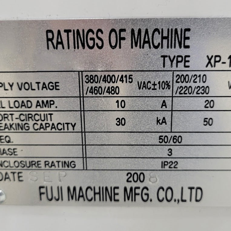 Fuji XP 143 E Placement Machine