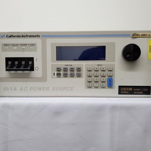 California Instruments 5001 ix Power Source