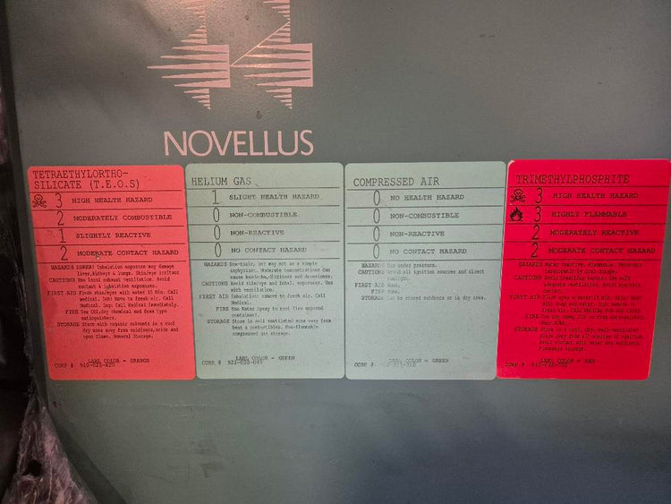 Novellus Concept One TEOS Gas Cabinet