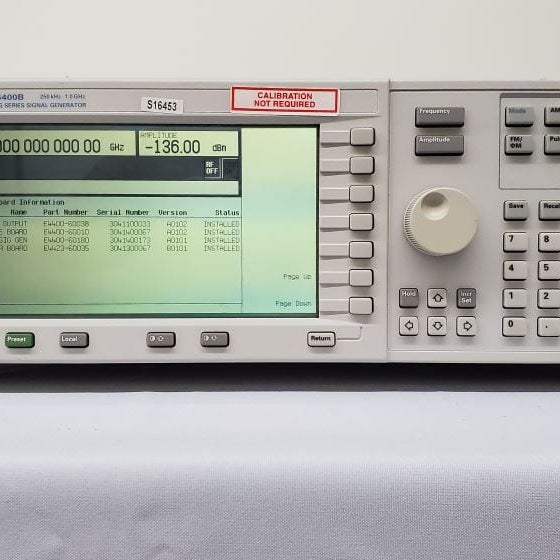 Agilent E 4400 B ESG Series Signal Generator