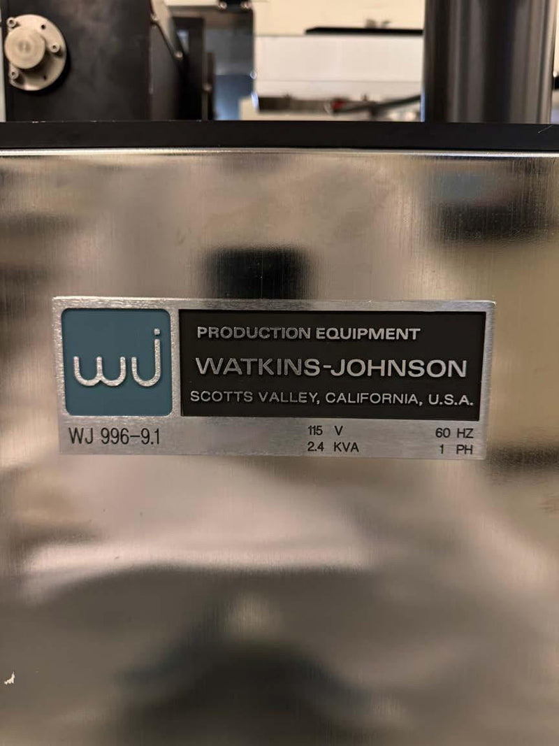 Watkins Johnson (WJ) TEOS 999 CVD