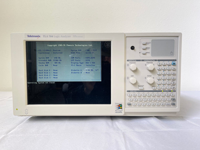 Tektronix TLA 704 Logic Analyzer Color Portable Mainframe