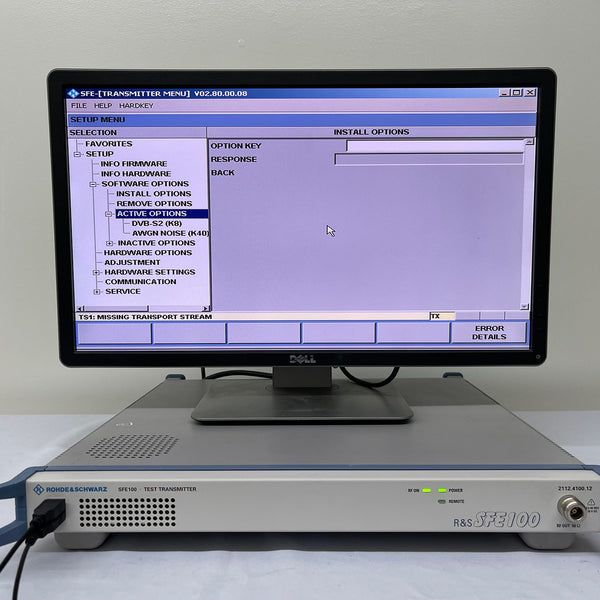 Rohde & Schwarz SFE 100 Test Transmitter