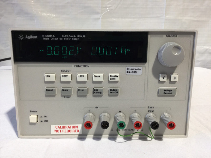 Agilent E 3631 A DC Power Supply