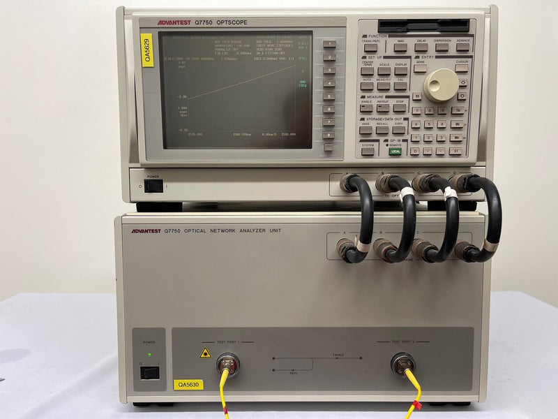 Advantest Q 7750 OPTSCOPE Optical Network Analyzer