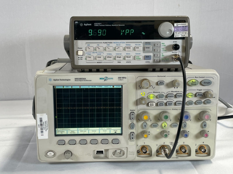 Agilent MSO 6034 A Mixed Signal Oscilloscope