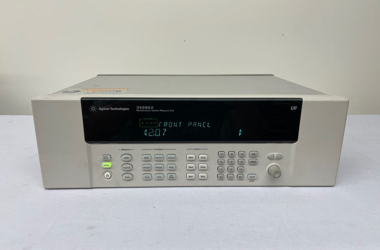 Agilent 34980 A Multifunction Switch / Measure Unit with DMM