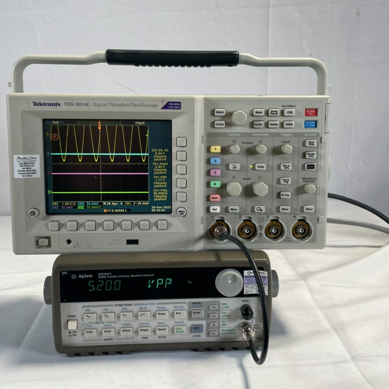 Tektronix TDS 3014 C Digital Phosphor Oscilloscope