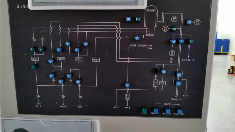 Hitachi Kokusai DJ 1223 V Vertical Low Pressure CVD