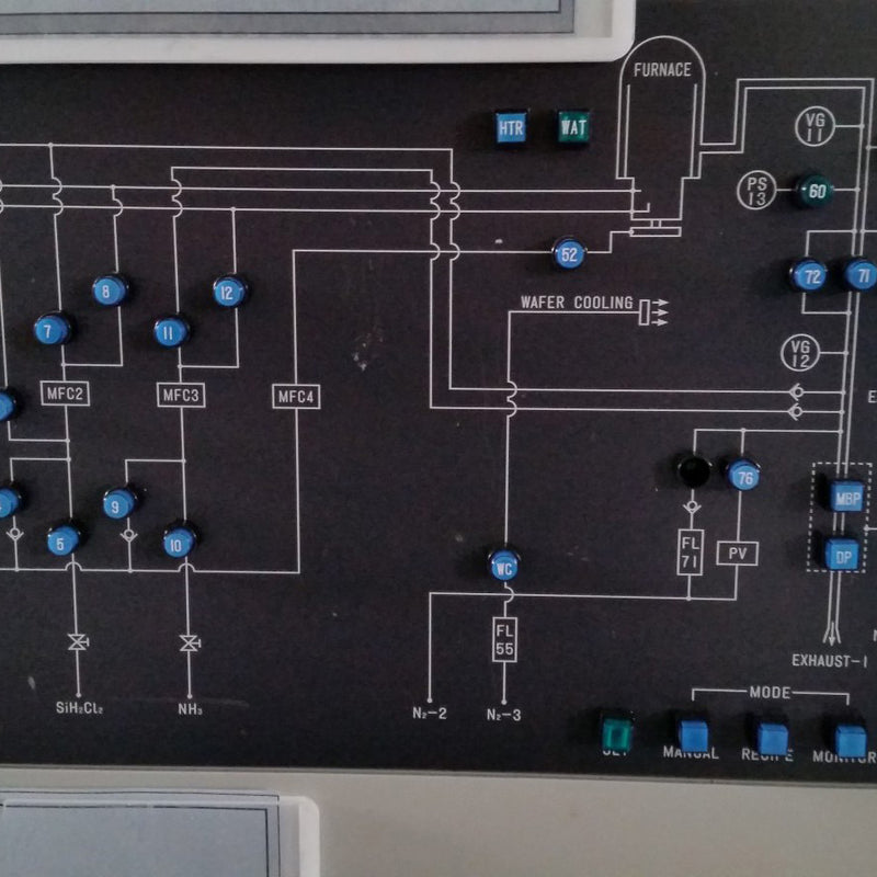 Hitachi Kokusai DJ 1223 V Vertical Low Pressure CVD