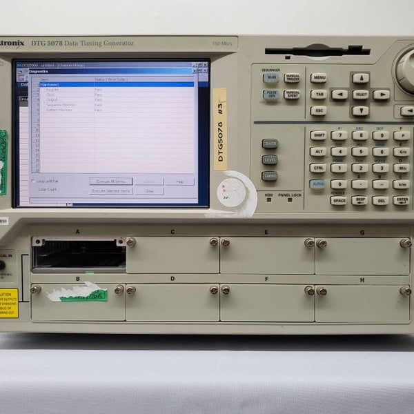 Tektronix DTG 5078 Data Timing Generator