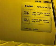 Canon FPA 3000 i 5 Stepper