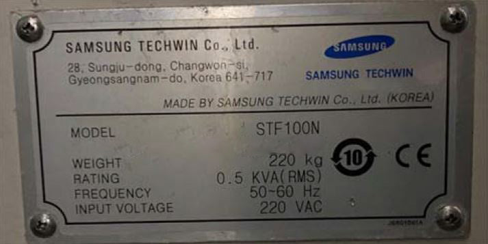 Samsung STF 100 N Tray Feeder