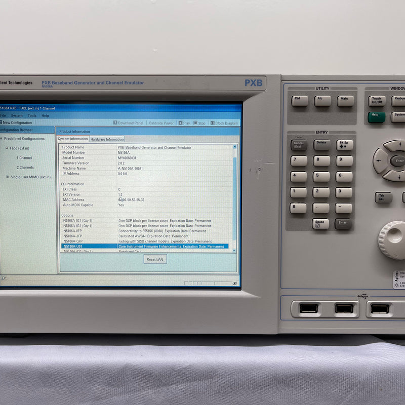 Agilent N 5106 A PXB Baseband Generator and Channel Emulator