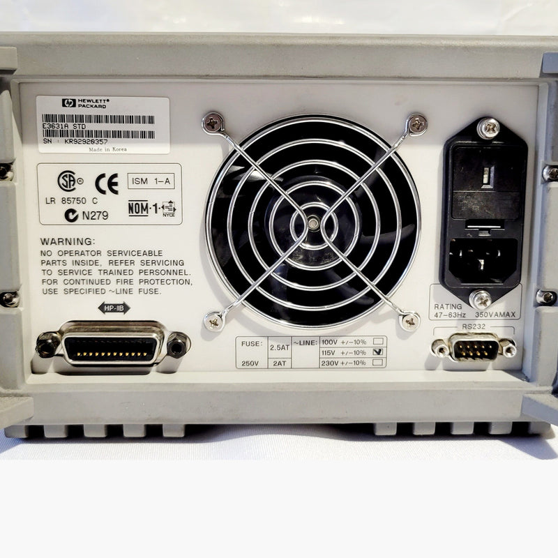 Agilent E 3631 A DC Power Supply