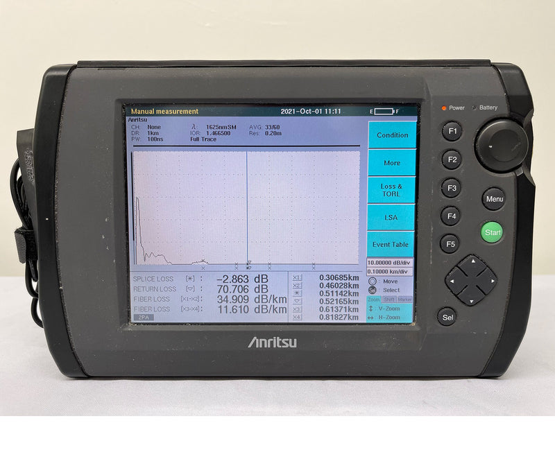 Anritsu MW 9076 D / MU 250000 A Optical Domain Time Reflectometer