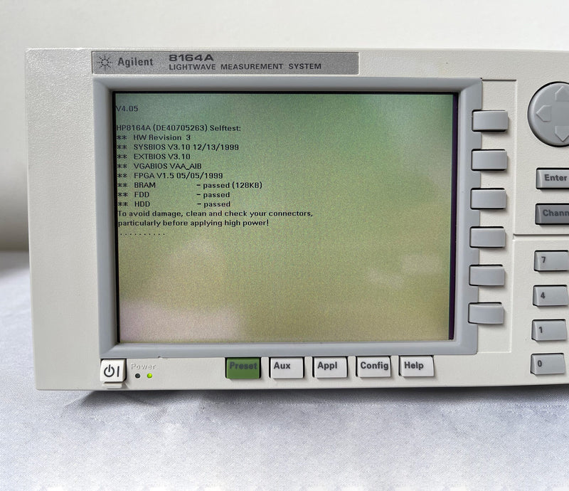 Agilent 8164 A Lightwave Measurement System