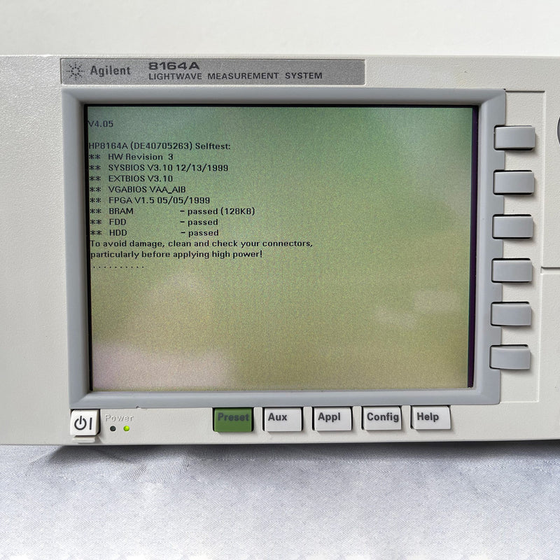 Agilent 8164 A Lightwave Measurement System