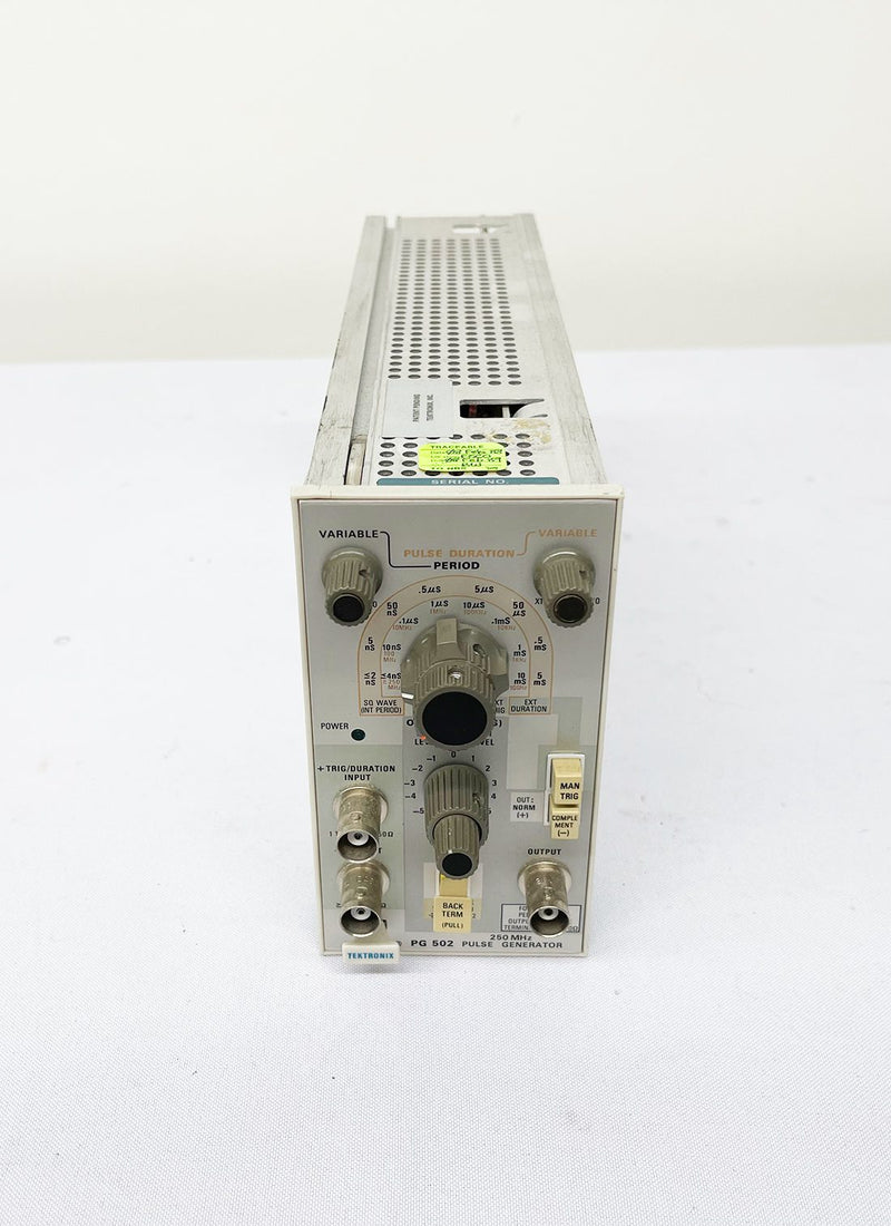 Tektronix PG 502 Pulse Generator