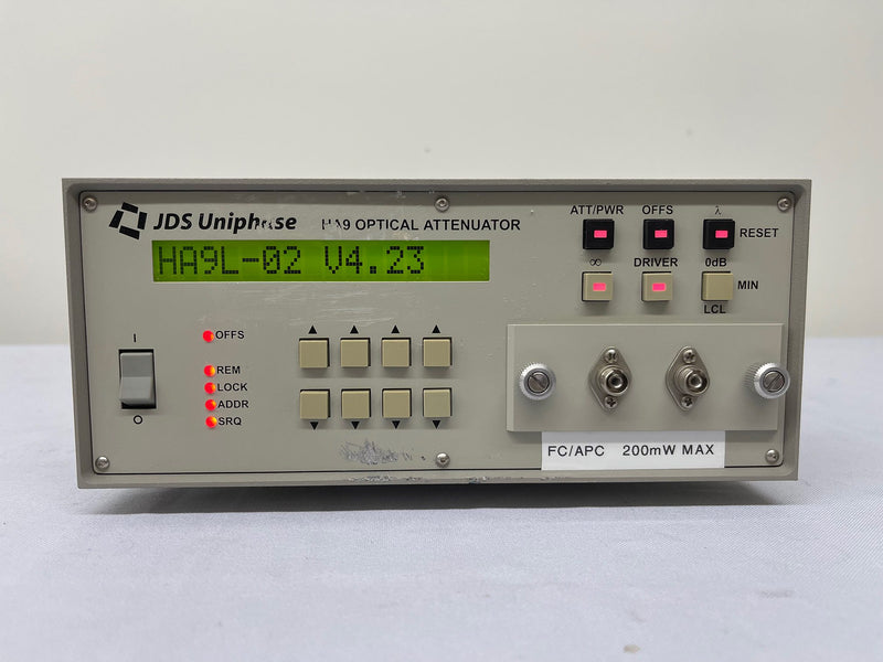 JDSU HA 9 Series Extended Range Programmable Optical Attenuator