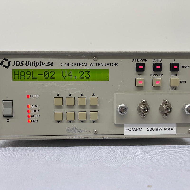 JDSU HA 9 Series Extended Range Programmable Optical Attenuator