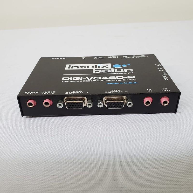 Intelix Balun Digi-VGASD-R VGA, Audio, & RS232/IR over Twisted Pair Receiver