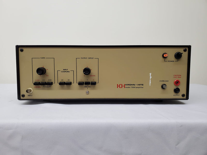 Krohn-Hite 7500 Amplifier