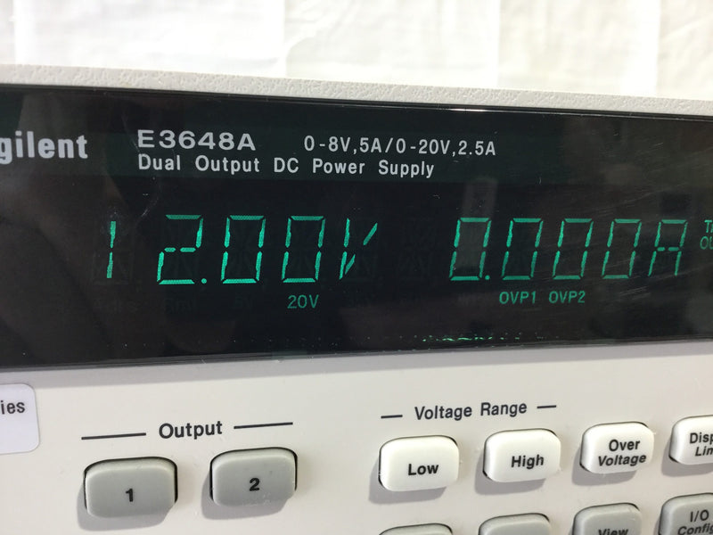 Agilent E 3648 A DC Power Supply