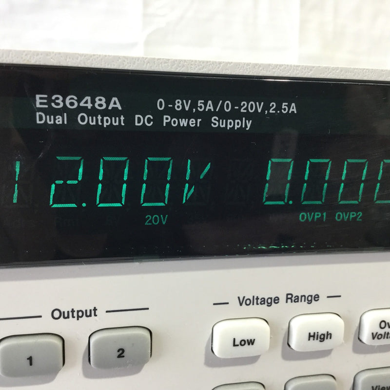 Agilent E 3648 A DC Power Supply