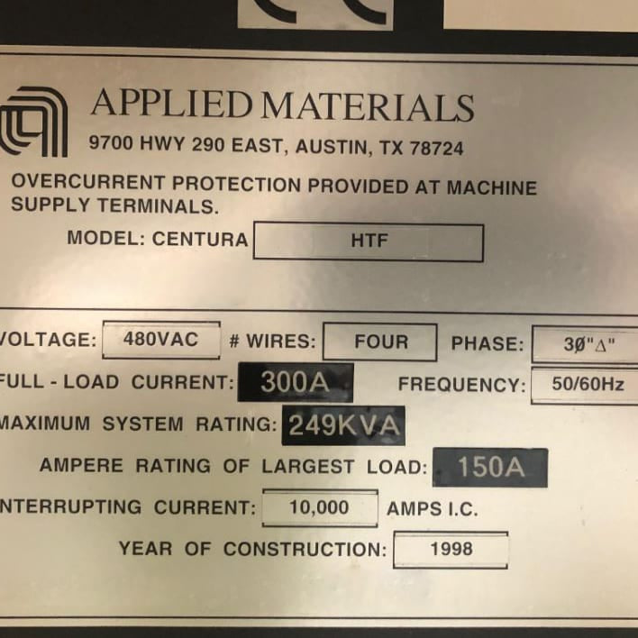 Applied Materials Centura Epi HTF Atmospheric Tool