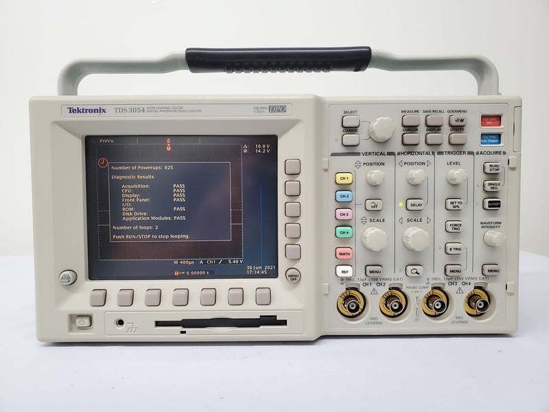 Tektronix TDS 3054 Four Channel Color Digital Phosphor Oscilloscope