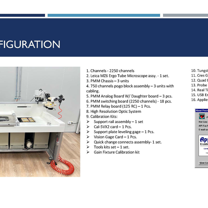 Applied Precision PRVX 3 Probe Card Analyzer