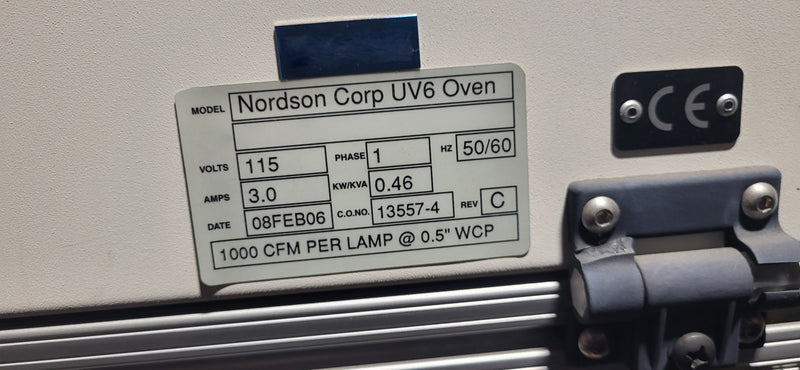 Nordson Asymtek UV 6 Oven