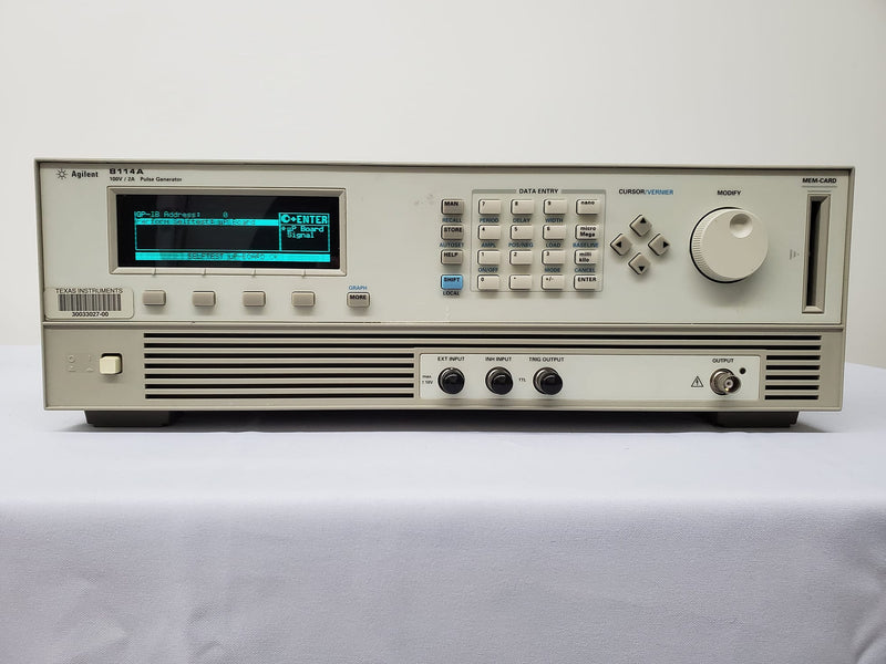 Agilent 8114 A Pulse Generator