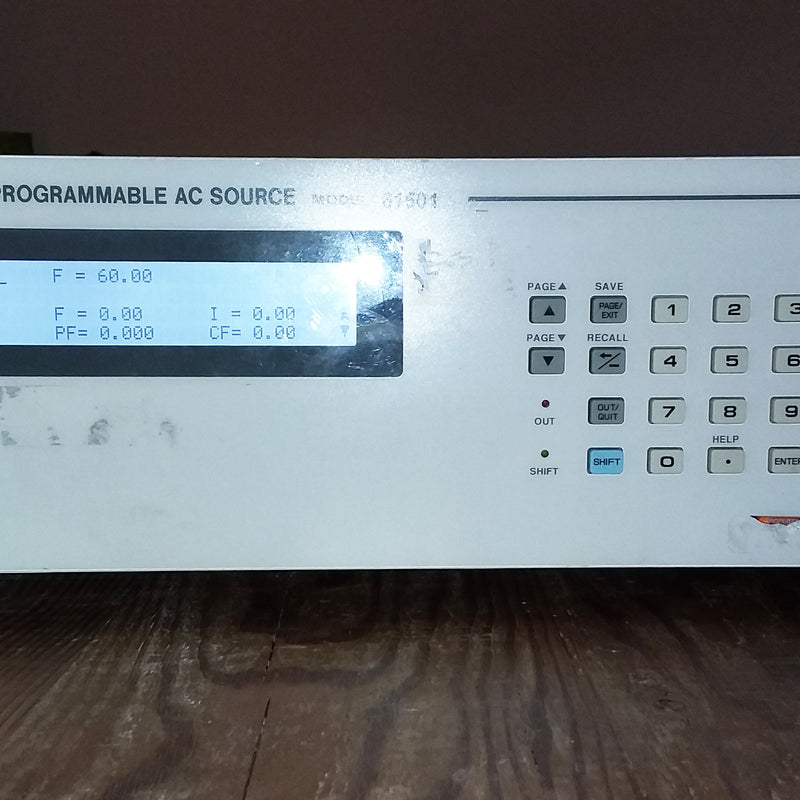 Chroma 61501 Programmable AC Source